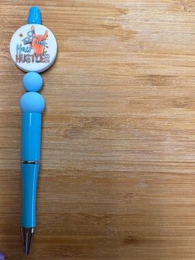 Blue Hair Hustler Pen